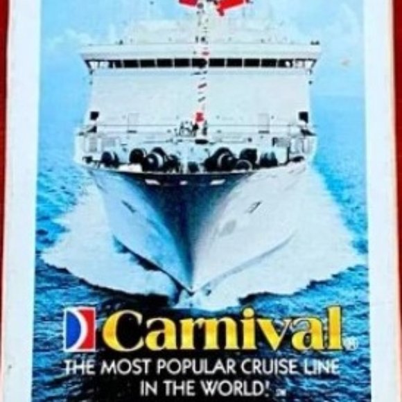 Carnival Cruise Lines Complete Deck of Playing Cards - Vintage, New in open box - Picture 5 of 5